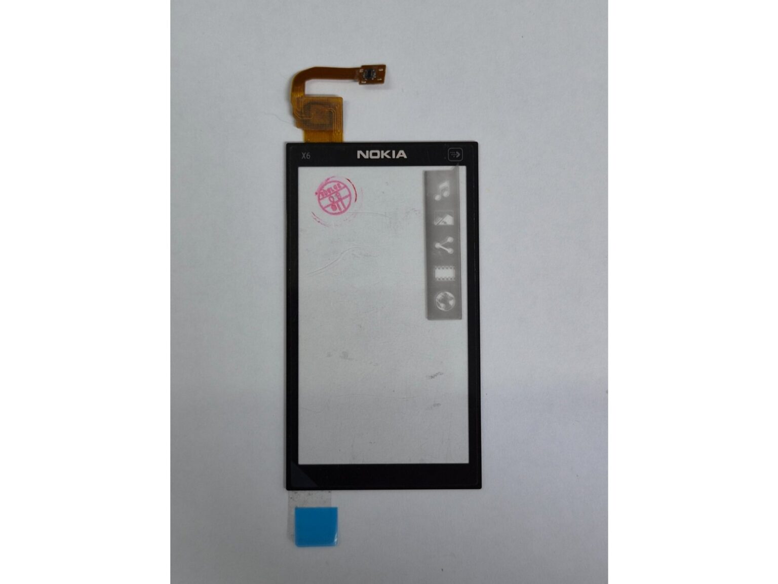Тачскрін (сенсорне скло) Nokia X6-00 оригінал новий