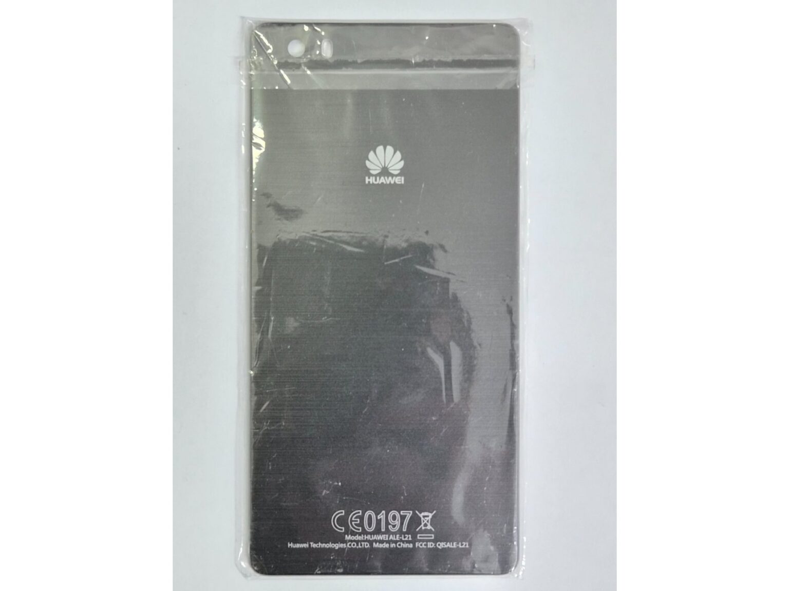 Задня кришка Huawei P8 Lite (ALE-L21) оригінал, срібляста